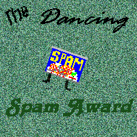The Dancing Spam Award